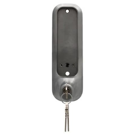 Lockey Add-On Key Override System Satin Chrome KOS-SC